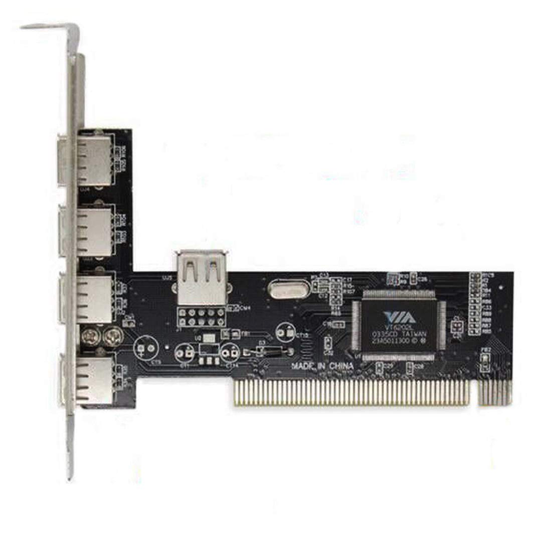 Amazon.co.jp: PCI接続 USB2.0 4ポート増設インターフェースボード